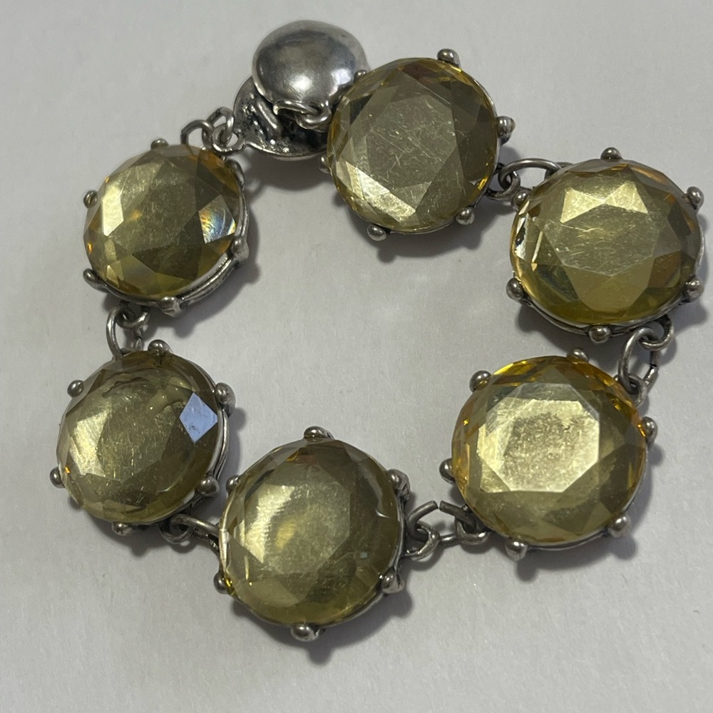 Yellow Gem Bracelet